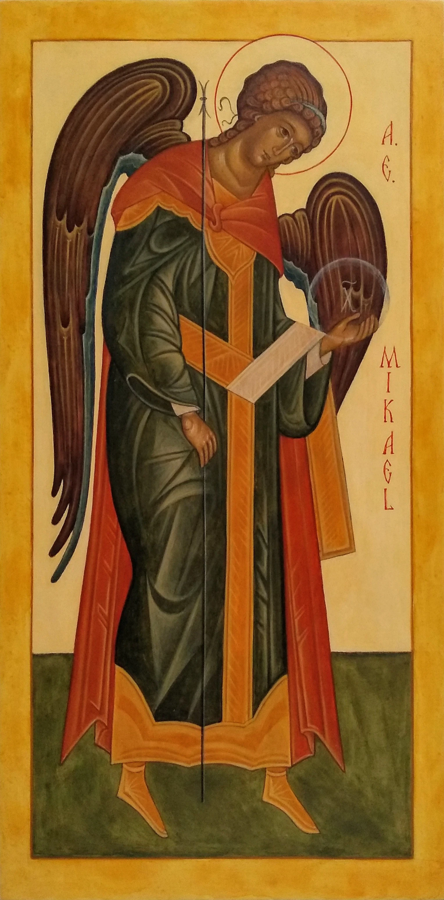 Ikon föreställande Ärkeängeln Mikael