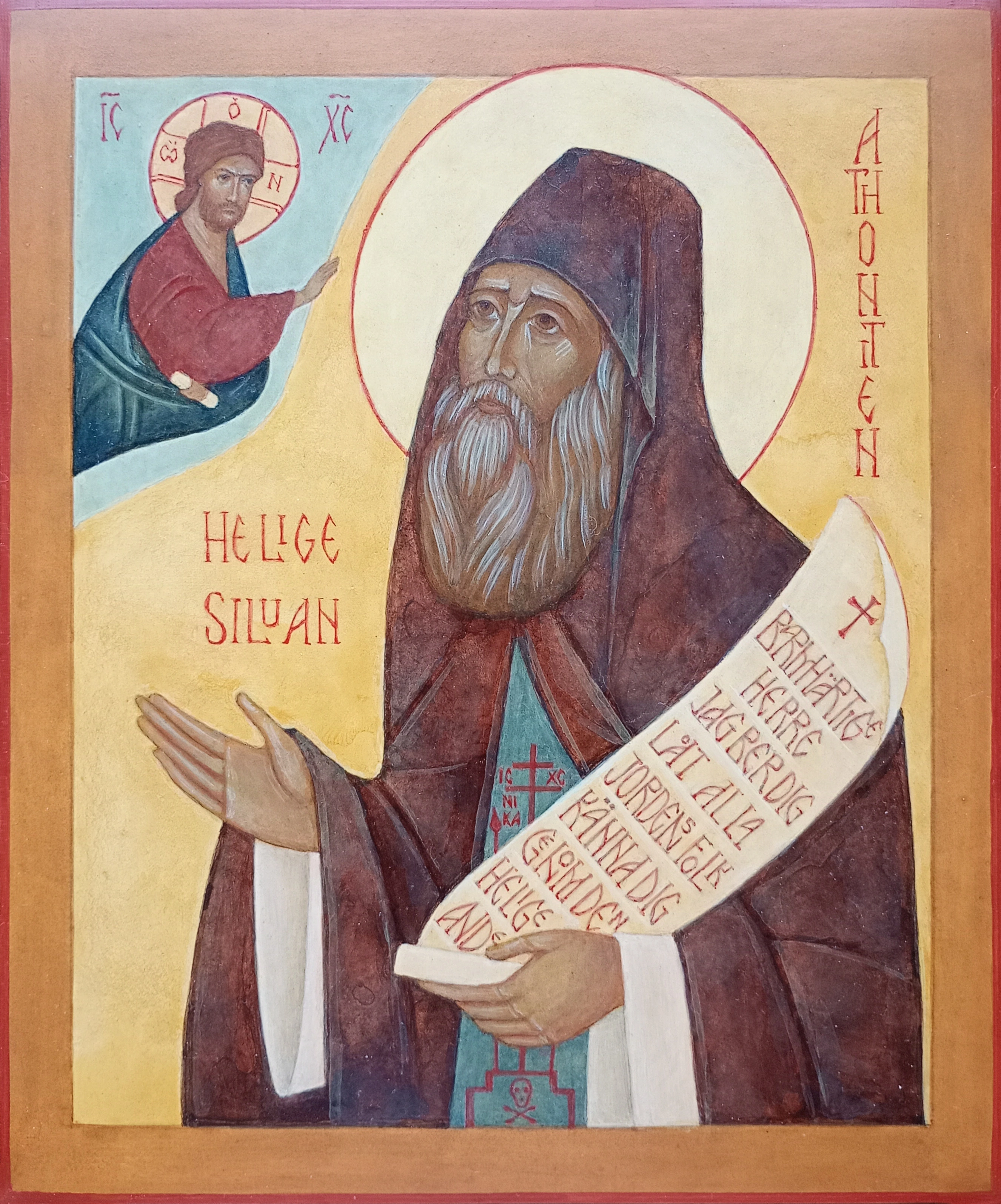 Ikon föreställande Helige Silouan