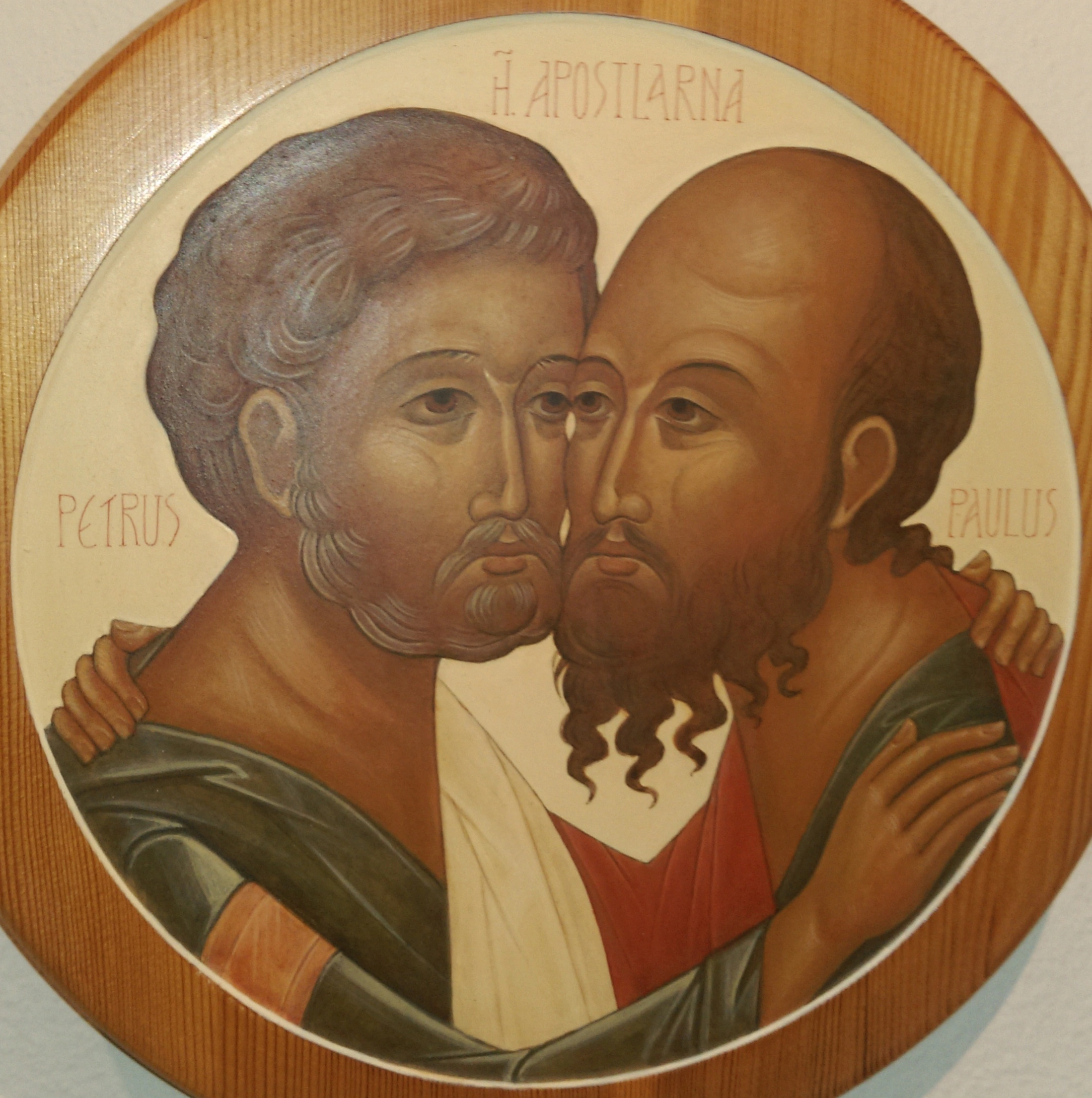 Ikon föreställande de Heliga Apostlarna Petrus och Paulus