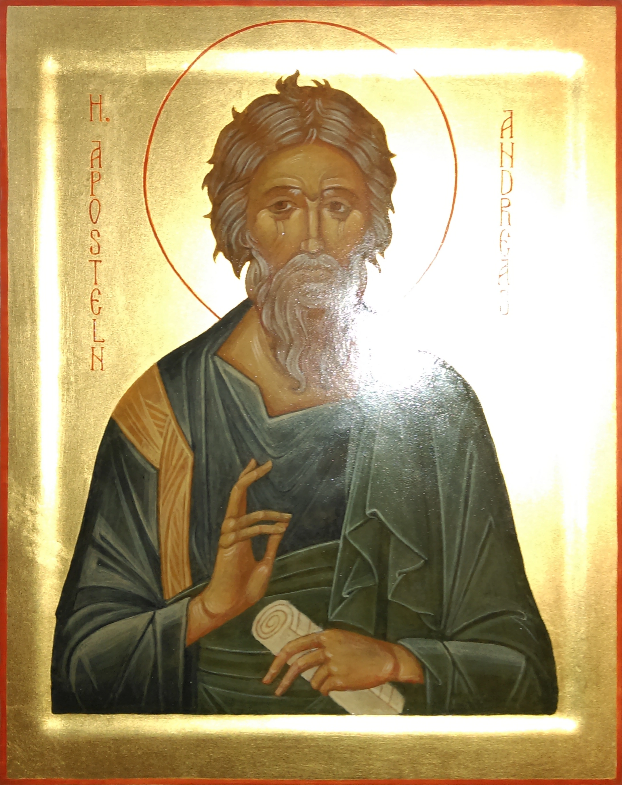 Ikon föreställande den Helige Aposteln Andreas