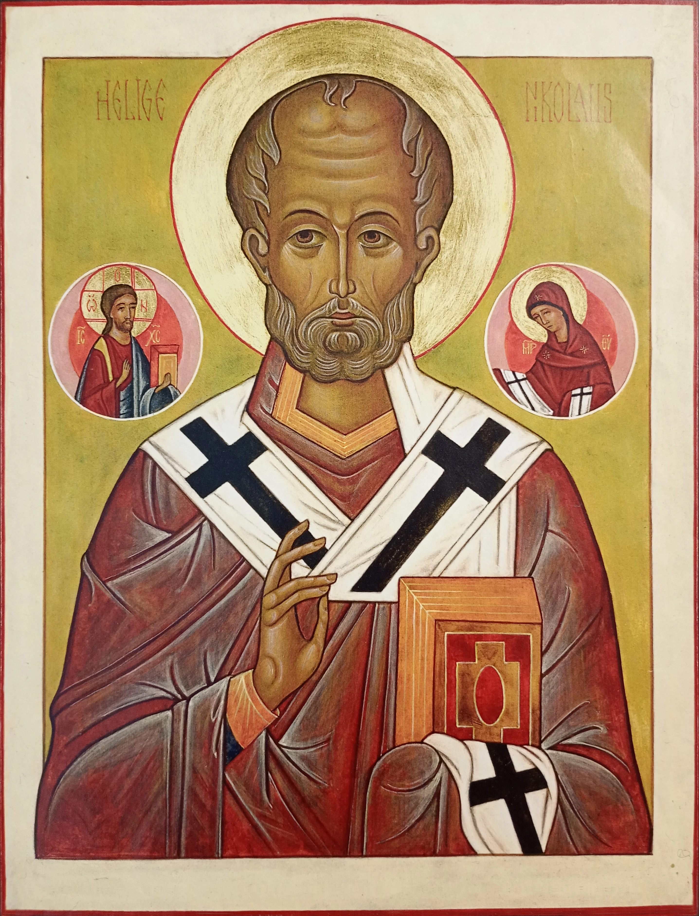 Ikon föreställande Helige Nikolaos