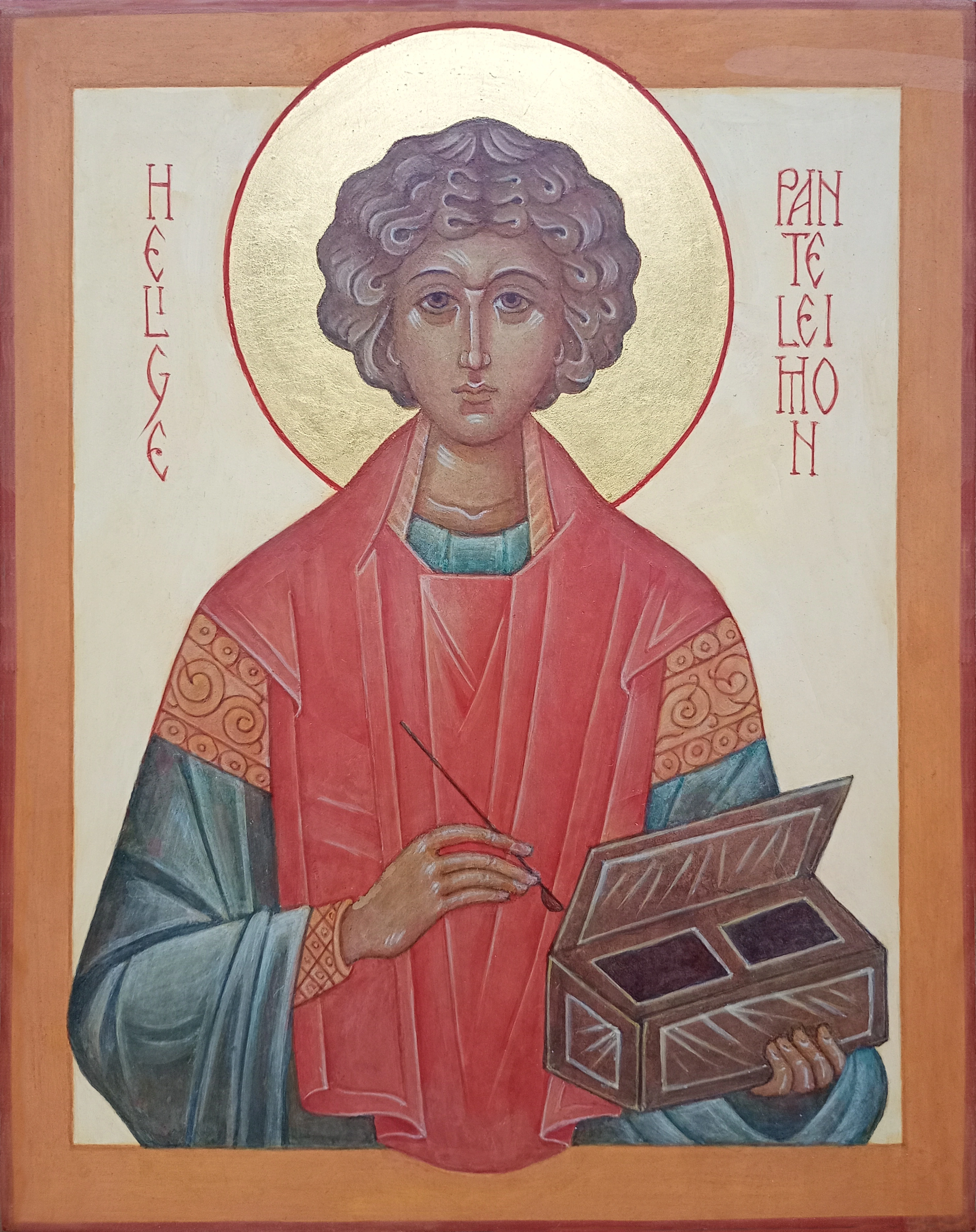 Ikon föreställande Stormartyr Panteleimon